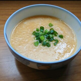 山芋と卵のスープ